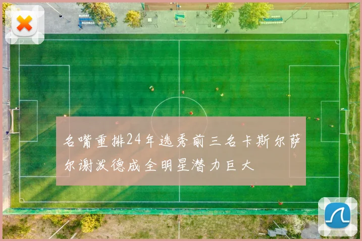 名嘴重排24年选秀前三名卡斯尔萨尔谢泼德成全明星潜力巨大